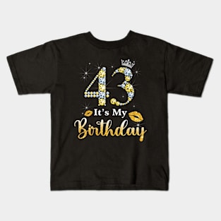 It's My 43rd Birthday Kids T-Shirt